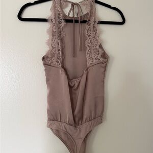 Abercrombie Lace detail Bodysuit